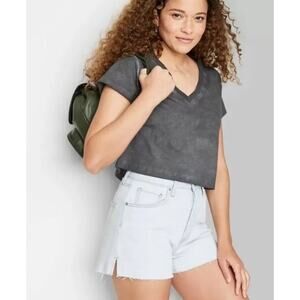 Wild fable super high-rise cutoff shorts Women’s 17 NWT